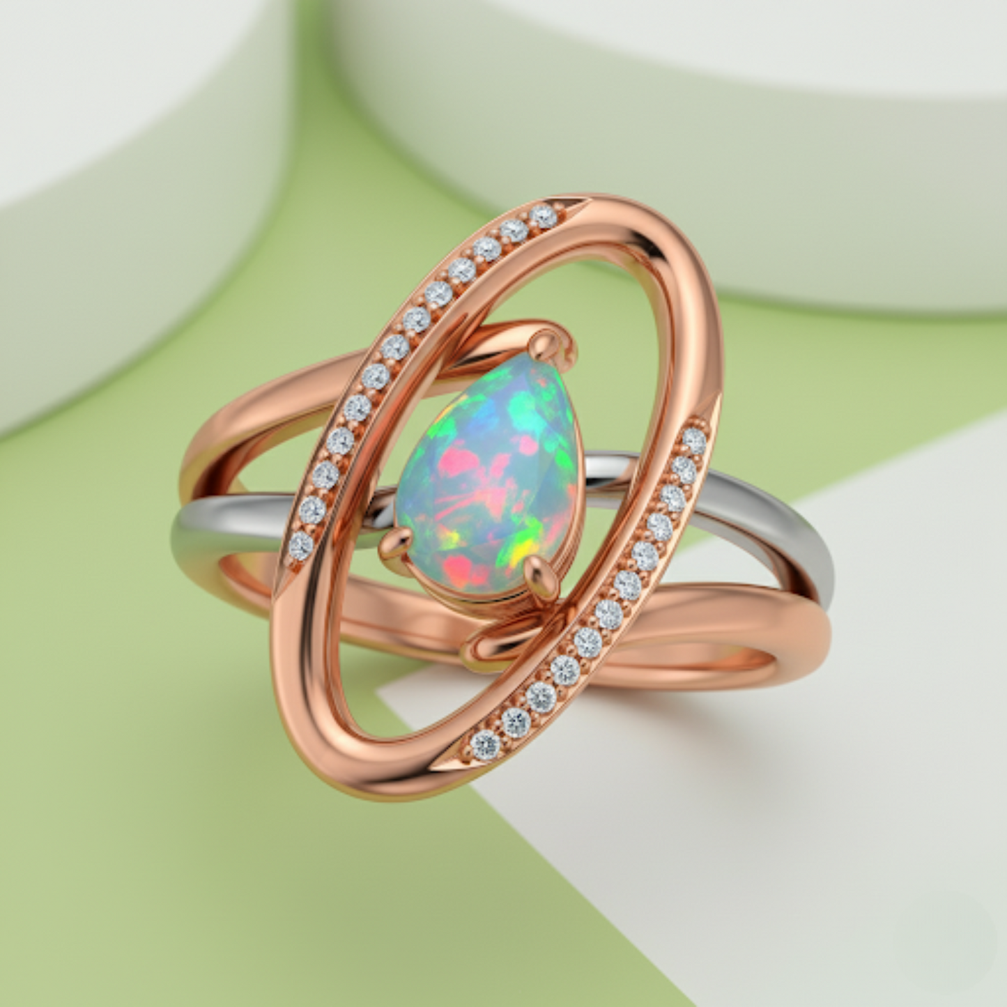 Anillo Opalgoldy